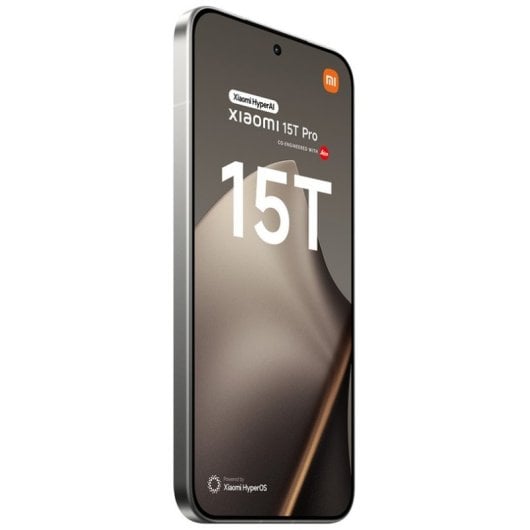 Smartphone Xiaomi 15T Pro 12GB 512GB 6.83" AMOLED 5G Dual SIM Fotocamera Leica 50MP Android 16 Grigio