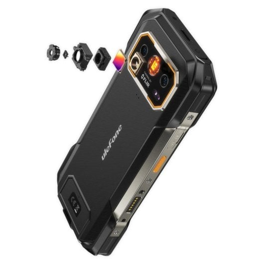 Smartphone Ulefone Armor 27T Pro 12GB RAM 256GB 5G 6.78" Thermo IP68 Negro