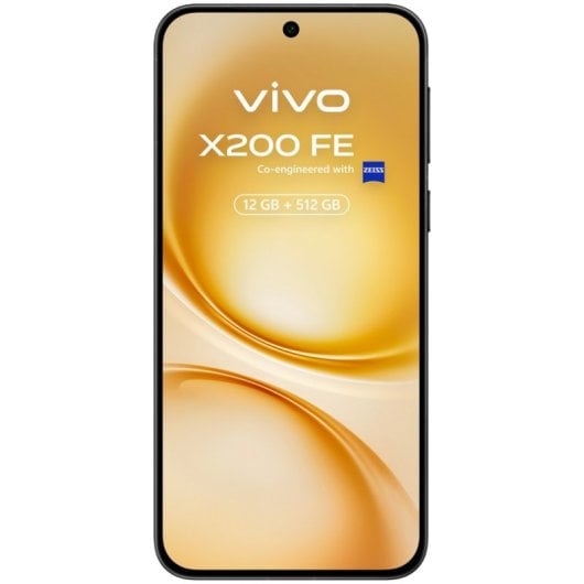 Vivo X200 FE 12GB 512GB 6.31" AMOLED 5G Dual SIM ZEISS 50MP IP68 Android 15 Preto