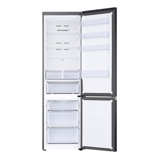 Frigorífico Samsung Combi No Frost 203cm 387L A Negro Wi-Fi Inverter