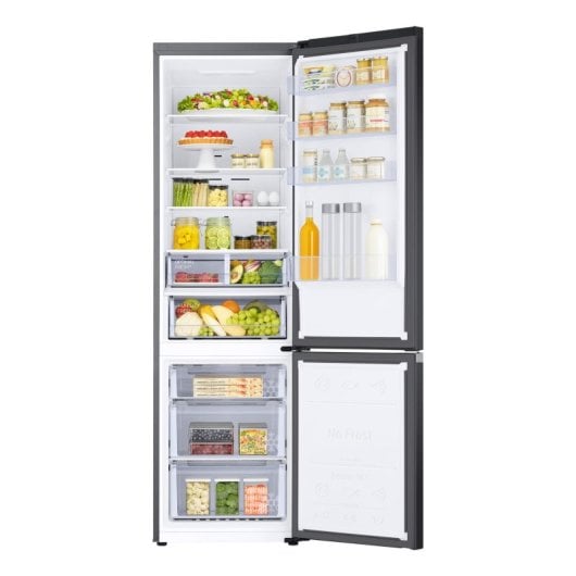 Frigorífico Samsung Combi No Frost 203cm 387L A Negro Wi-Fi Inverter