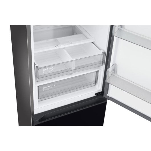 Frigorífico Samsung Combi 203 cm 387 L A Preto Wi-Fi No Frost AI Energy Metal Cooling Twin Cooling