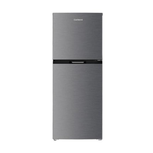 Frigorífico combinado No Frost 142,5cm 197L E Inox iluminação LED e portas reversíveis