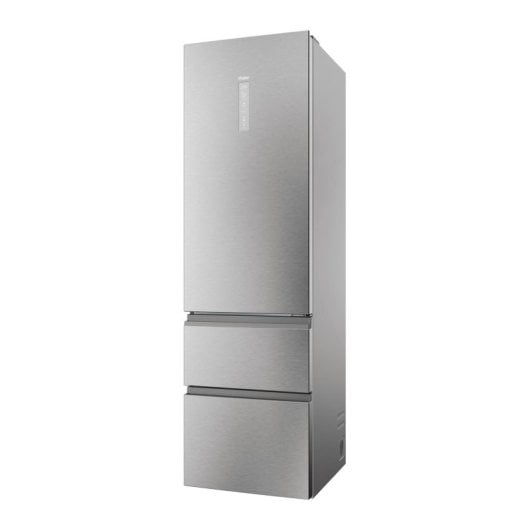 Frigorífico Haier Combi No Frost 205 cm 414L D Inox WiFi My Zone y Humidity Zone