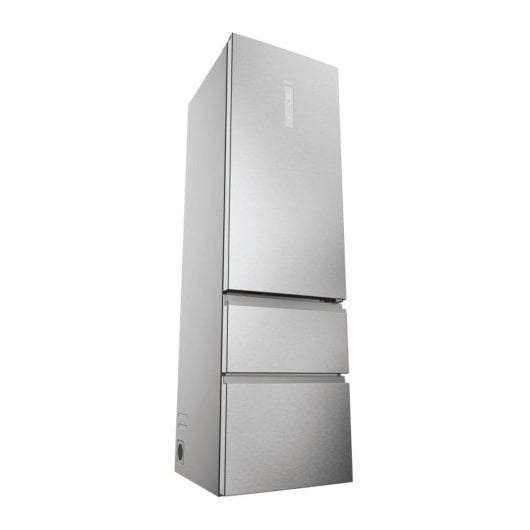 Frigorífico Haier Combi No Frost 205 cm 414L D Inox WiFi My Zone y Humidity Zone