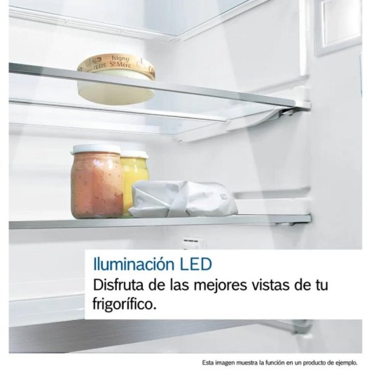 Frigorífico Bosch Combi No Frost 203cm 438L D Inox LED VitaFresh EasyAccess