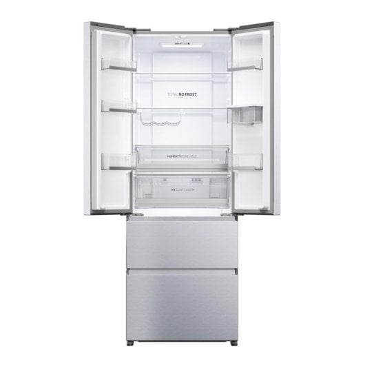 Frigorífico Haier 4 puertas 2006mm 477L E Plata No Frost Dispensador de agua MyZone