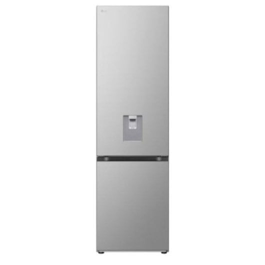 Frigorífico LG Combi No Frost 203 cm 386L D Plata Dispensador de Agua Door Cooling