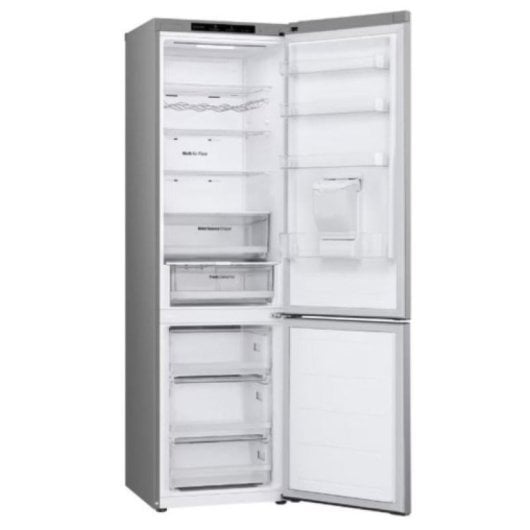 Frigorífico LG Combi No Frost 203 cm 386L D Plata Dispensador de Agua Door Cooling
