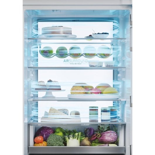 Frigorífico Haier Combi Integrable 193 cm 400L C Blanco MyZone HumidityZone WiFi