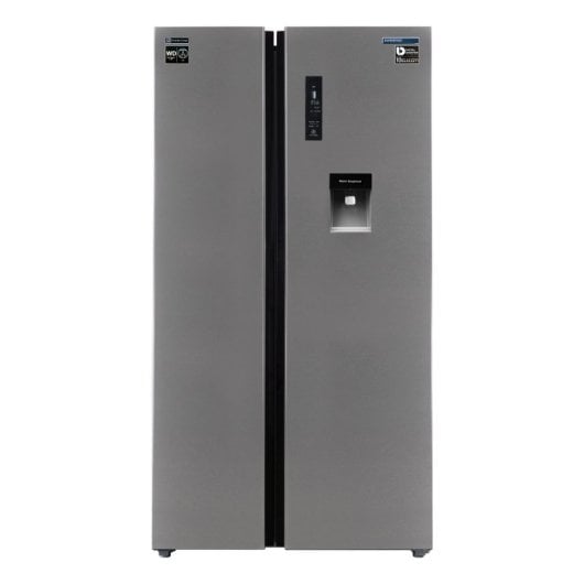Frigorífico Infiniton Americano 177cm 559L D Inox Motor Inverter Dispensador Agua No Frost