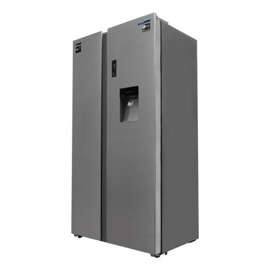 Frigorífico Infiniton Americano 177cm 559L D Inox Motor Inverter Dispensador Agua No Frost