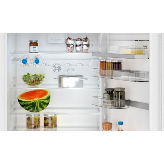 Frigorífico Bosch Combi Integrable 193,5 cm 381L D Blanco No Frost VitaFresh