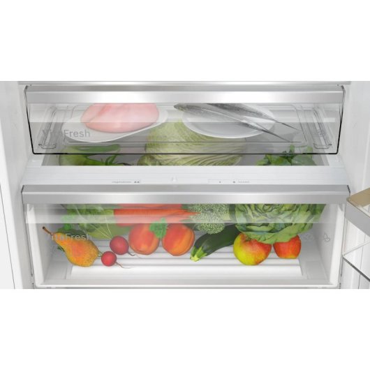 Frigorífico Bosch Combi Integrable 193,5 cm 381L D Blanco No Frost VitaFresh