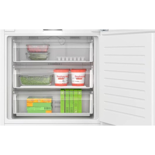 Frigorífico Bosch Combi Integrable 193,5 cm 381L D Blanco No Frost VitaFresh