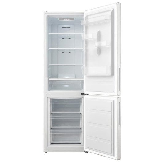 Frigorifero Corbero Combi No Frost 188cm 310L Classe E Bianco Display LED Allarme Porta