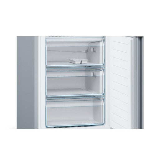 Frigorífico Bosch Combi No frost 186 cm 326 L E Inox Display y VitaFresh