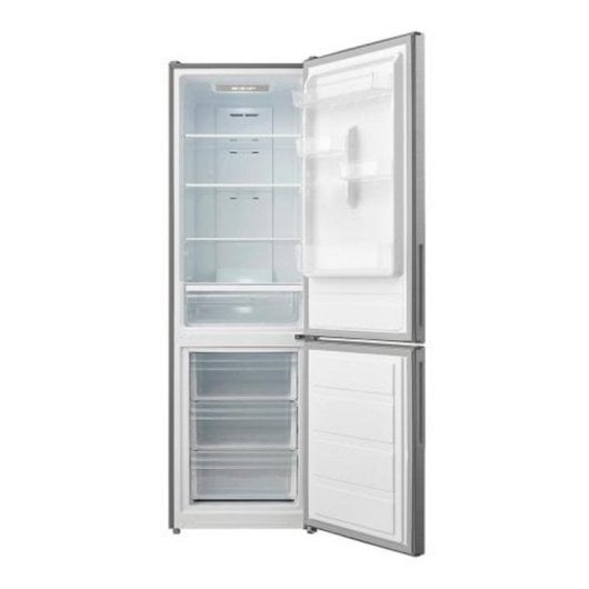 Frigorífico Combi No Frost 188cm 310L E Inox Pantalla LED Huevera