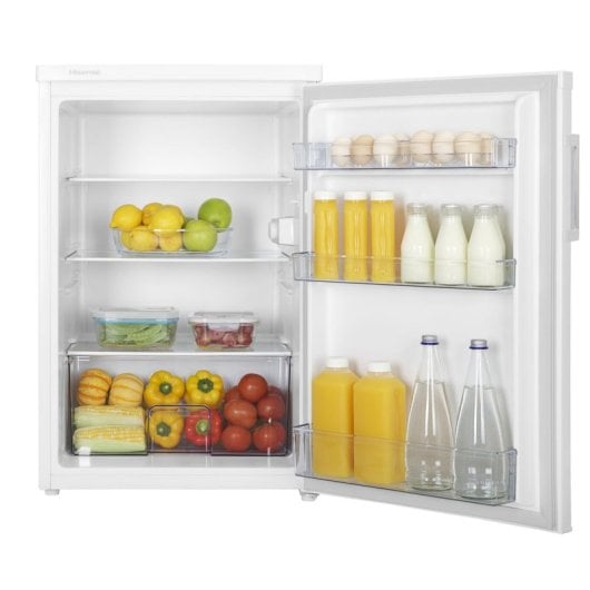 Frigorífico Una Puerta Hisense RL170D4BWE 85cm 132L E Blanco Puerta Reversible