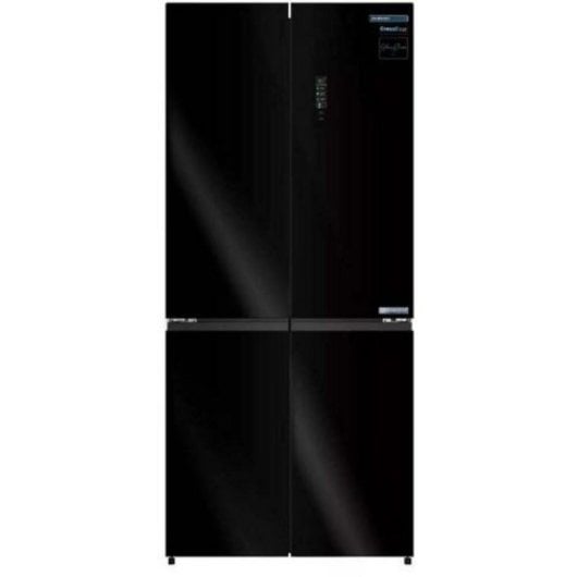 Frigorífico multipuertas 1775mm 601L E Preto No Frost touch control iluminação LED