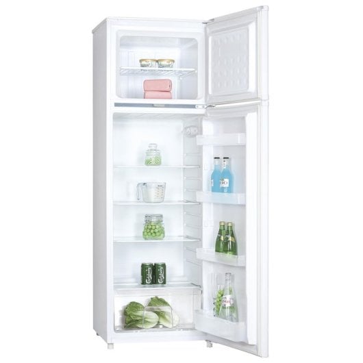 Frigorífico Corbero Combinado 164,5 cm 248 L E Branco portas reversíveis LED