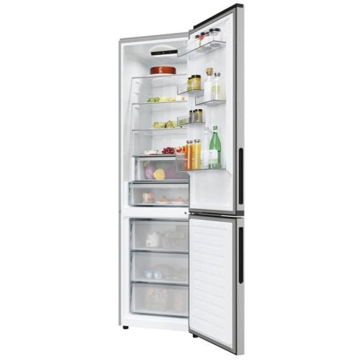 Frigorífico Candy Combi No frost 205cm 409L D Inox zona Fresh 0°C hOn