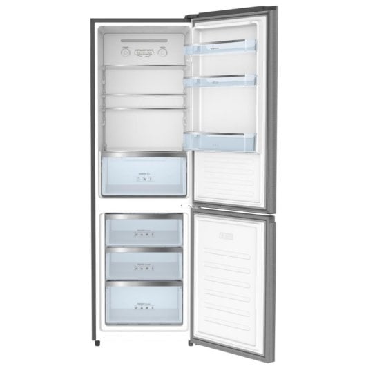 Frigorífico Infiniton Combi No frost 185,5cm 310L E Inox Antihuellas LED SILENT