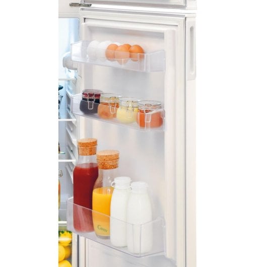 Frigorífico Candy 2 portas 145 cm 212 L E branco dupla porta LED portas reversíveis
