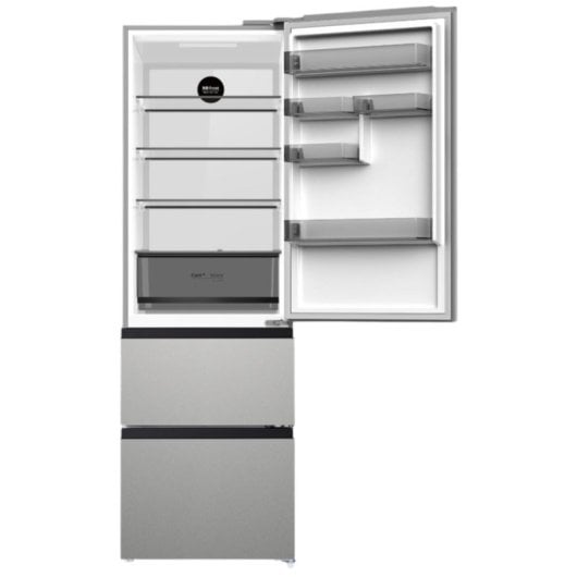 Frigorífico Corbero Combi No Frost 1908mm 401L E Inox LED Inverter Super Cool
