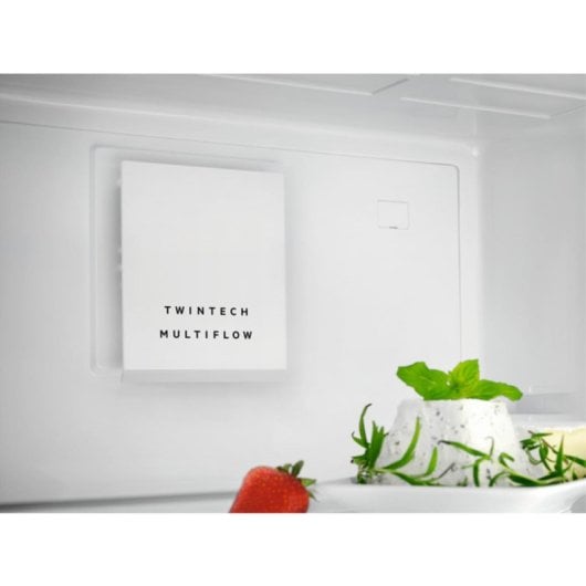 Frigorífico AEG Combi 201cm 366L E Inox TwinTech MultiFlow Display LED Extra Chill