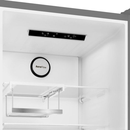 Frigorífico Beko Combi 203,5cm 355L A No Frost Inox Escuro HarvestFresh AeroFlow Dual Cooling
