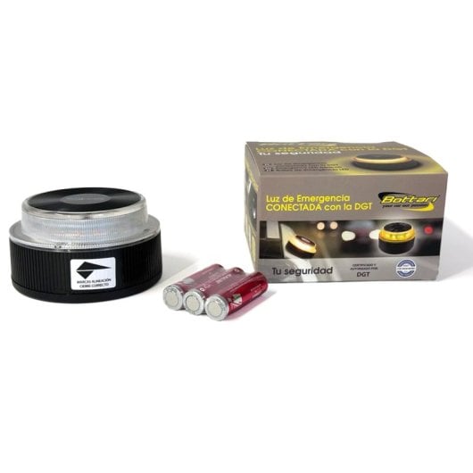 Baliza Led V16 Geolocalizada Dgt Con Tarjeta Sim Integrada 3.0 Luz Emergencia Homologada 360°