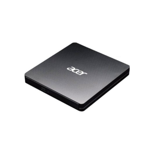 Masterizzatore DVD Portatile Acer AXD001, DVD±RW, USB 3.2, Nero, Slot disc loader, Compatibile M-DISC