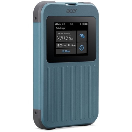 Acer Connect M4E Router 5G Portátil com WiFi 6 Dual Band, 1Gbps, IP68 e Bateria 8000mAh