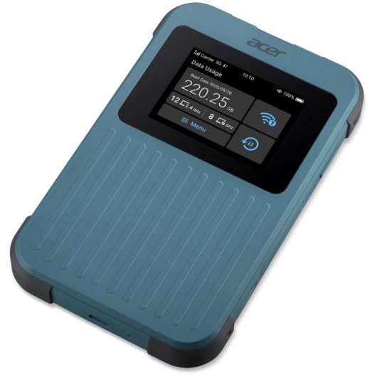 Acer Connect M4E Router 5G Portátil com WiFi 6 Dual Band, 1Gbps, IP68 e Bateria 8000mAh