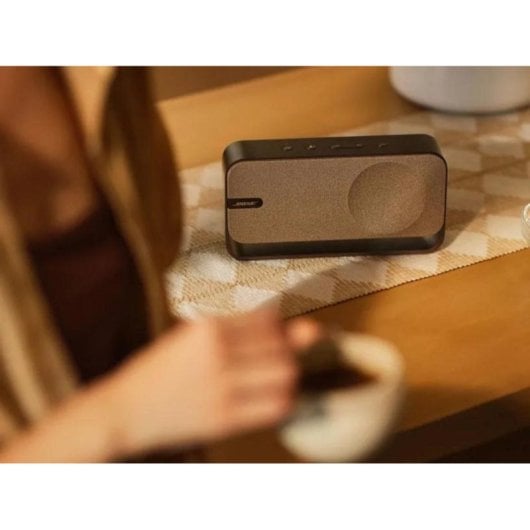Altavoces Bose Bluetooth sem fios 9W USB-C com microfone Madeira escura