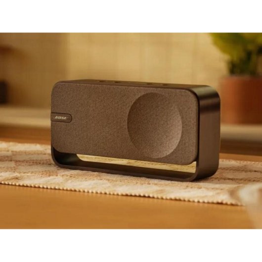 Altavoces Bose Bluetooth sem fios 9W USB-C com microfone Madeira escura