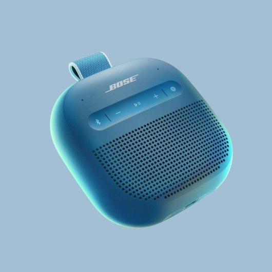 Altavoz Bose Sound Link Micro 2 Gen Portátiles Inalámbricos Bluetooth con IP67 y Clip Azul
