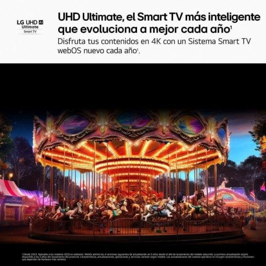 TV LG LED 43UA74006LA 43" 4K UltraHD 60Hz Smart TV WebOS HDR10 Design Sem Moldura