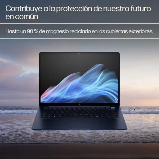 Portátil HP EliteBook Ultra G1i 14" Intel Core Ultra 7 258V 32GB 1TB SSD Táctil Azul Windows 11 Pro