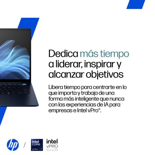 Portátil HP EliteBook Ultra G1i 14" Intel Core Ultra 7 258V 32GB 1TB SSD Táctil Azul Windows 11 Pro