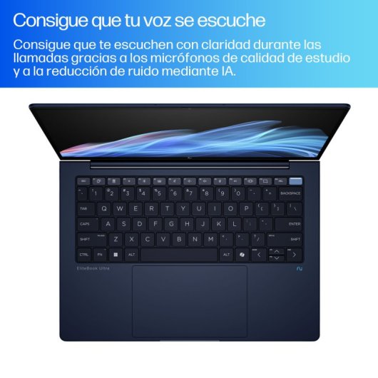 Portátil HP EliteBook Ultra G1i 14" Intel Core Ultra 7 258V 32GB 1TB SSD Táctil Azul Windows 11 Pro