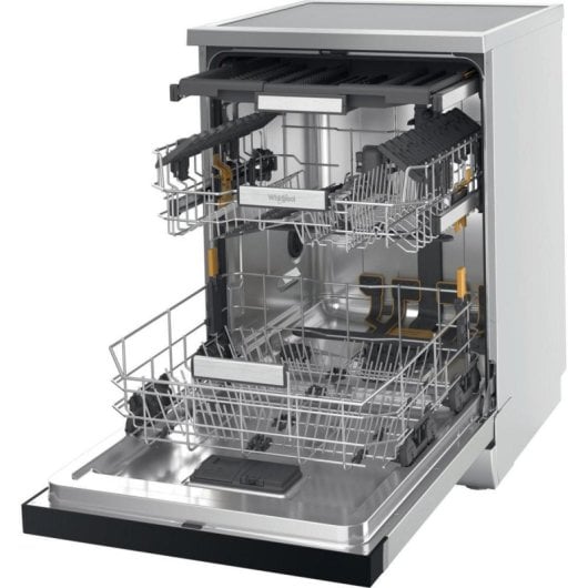 Lavavajillas Whirlpool W7F HS41 X 15 Cubiertos Clase C MaxiSpace y PowerClean Pro