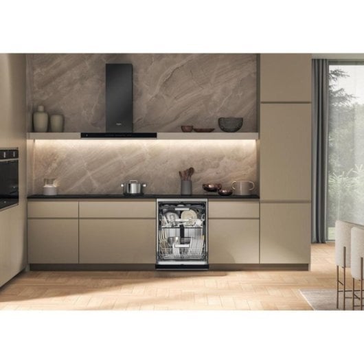 Lavavajillas Whirlpool W7F HS41 X 15 Cubiertos Clase C MaxiSpace y PowerClean Pro