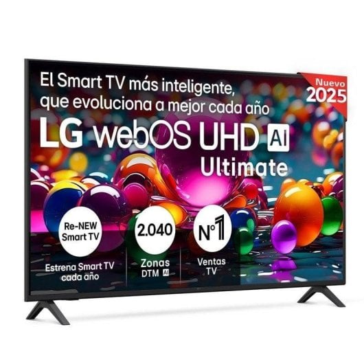 TV LG LED 55UA7LB 55" 4K UltraHD 60Hz Smart TV WebOS HDR10 Direct-LED Alexa