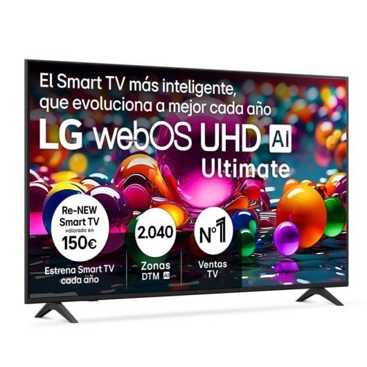 TV LG LED 65UA74006LB 65" 4K UltraHD 60Hz Smart TV WebOS HDR10 HLG Direct-LED