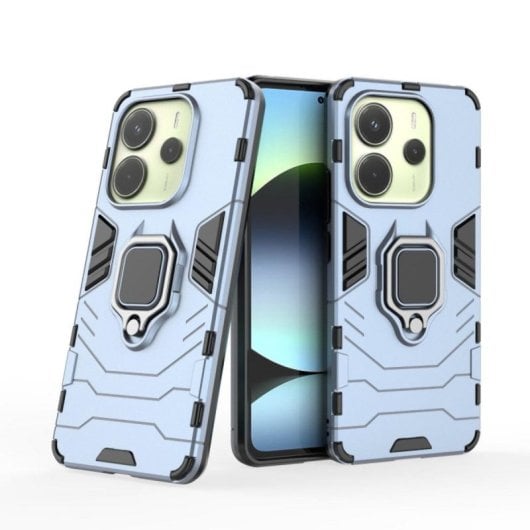 Universelle Schutzhülle mit doppelter, ultradünner Schicht, magnetischem Ringhalter und präziser Passform, aus hochwertigem Silikon und Polycarbonat, für Smartphones