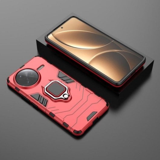 Schutzhülle Ultradünn Magnetische Halterung Silikon TPU & Polycarbonat Kompatibel Smartphone