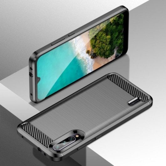 Universelle Schutzhülle aus Carbonfaser für Smartphones, stoßfest und abriebfest