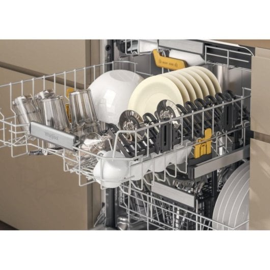 Lavavajillas Whirlpool W8I HP42 LSC 14 Servicios Clase C con MaxiSpace, PowerClean Pro y 3ª Bandeja